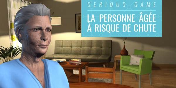 personne agee risque chute SimforHealth